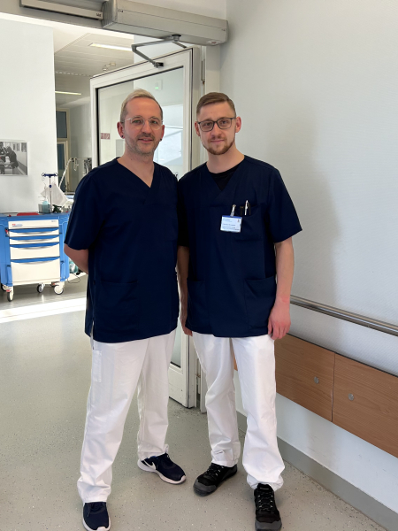 Marcus Zinke & Christian Krampitz | Leitung Pflege- und Prozessmanagement & Stellvertretende Leitung