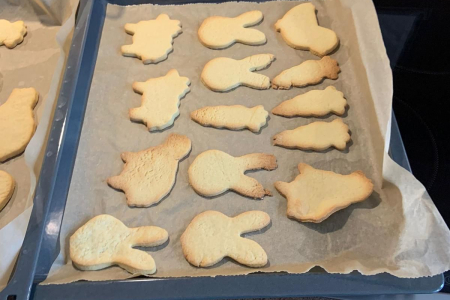 Teamomat: Plätzchen auf Backblech