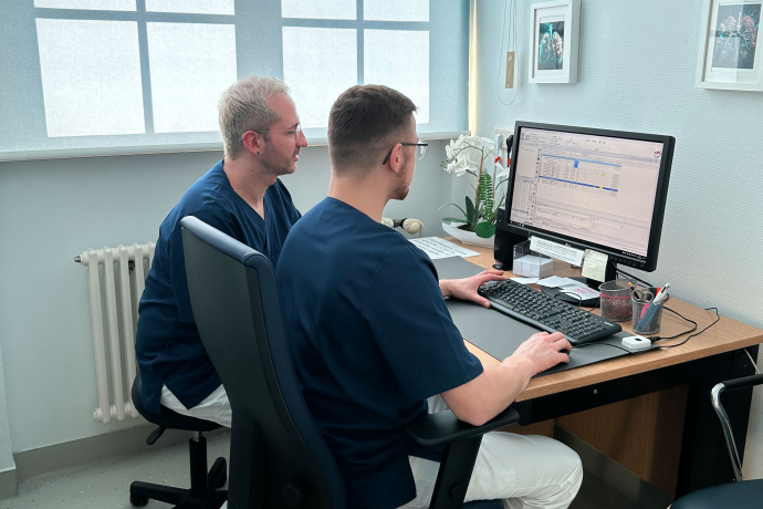 Einarbeitung am Computer